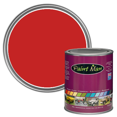 rolige Samtykke undtagelse Bold Red - BS564 - Standard Colour - Paintman Paint