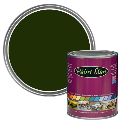 Chassis Bronze Green Enamel Protection paint swatch