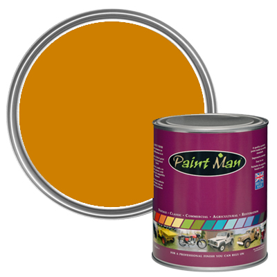 Lambretta – Yellow Ochre 8080 paint swatch