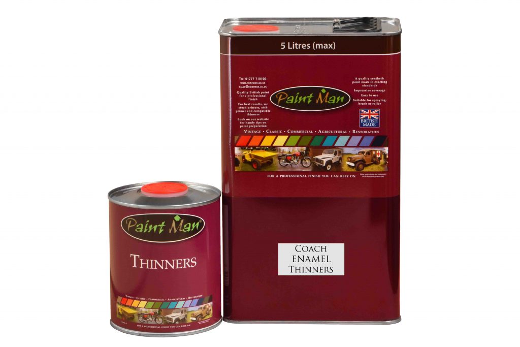 Thinners for Coach Enamel and Synthetic Primers Paintman Paint
