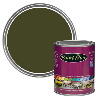Southern Railway Maunsell Light Olive paint swatch