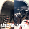 BEFORE AND AFTER UNDERFRAME