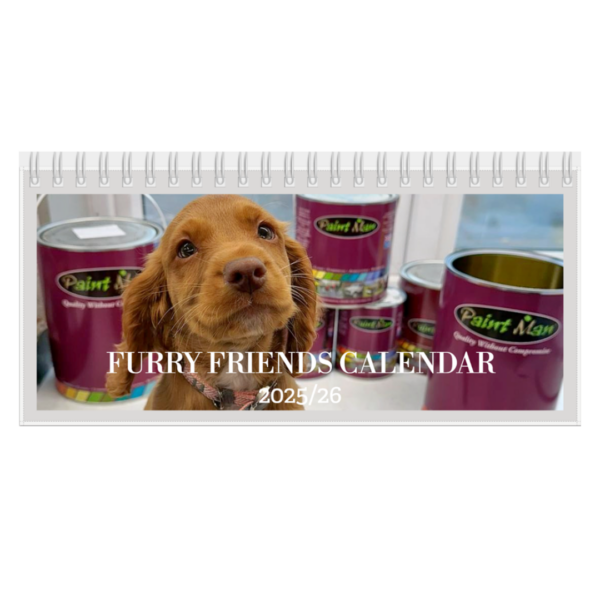 Furry Friends Desk Calendar - cover